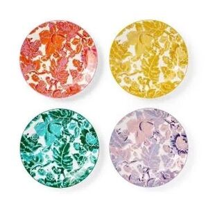 4-Piece Floral Toile Salad Plate Set from Diane von Furstenberg for Target